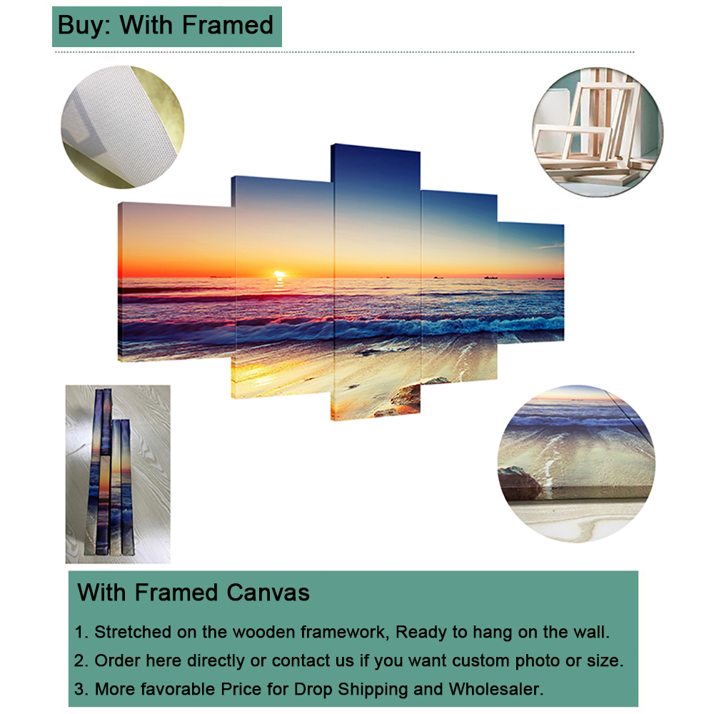 5 Pieces Wall Art Canvas Cars  - مراجعة Home Decor Range وسعره