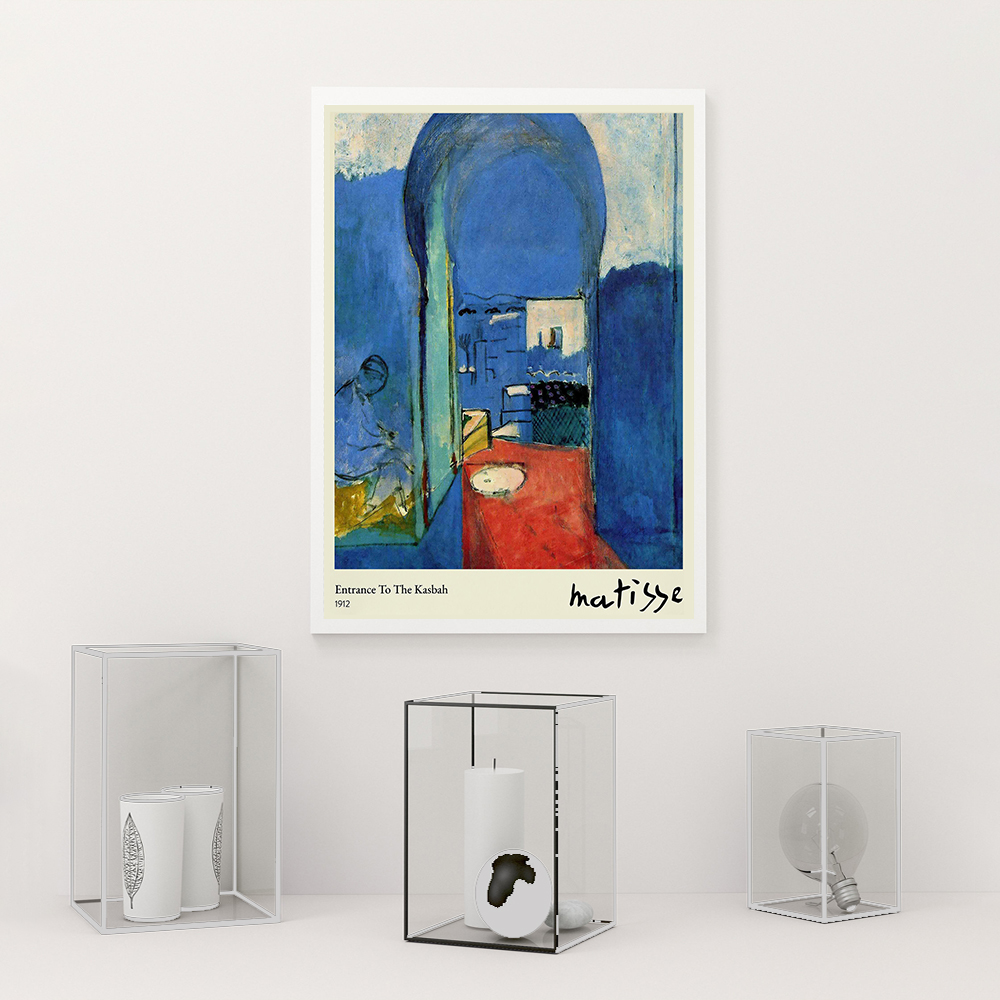 French Fauvism Painter Henri M - مراجعة Watercolor Poster Print وسعره