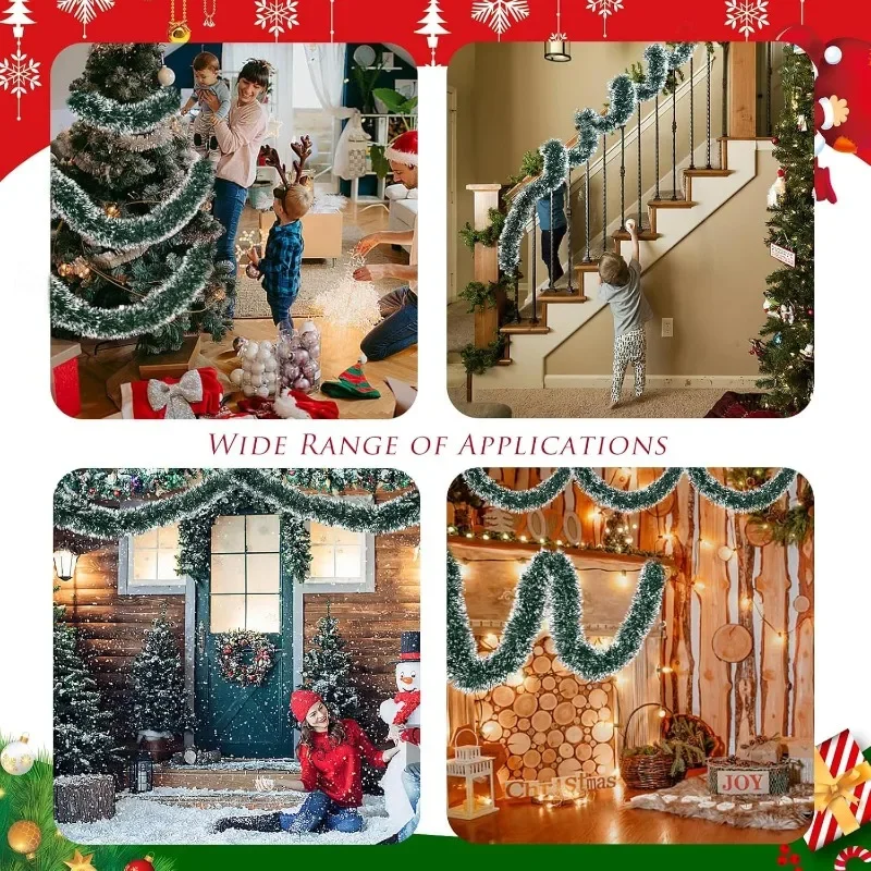 20/2m Christmas Green Cane Rib - مراجعة Home Decor Xmas Tree وسعره