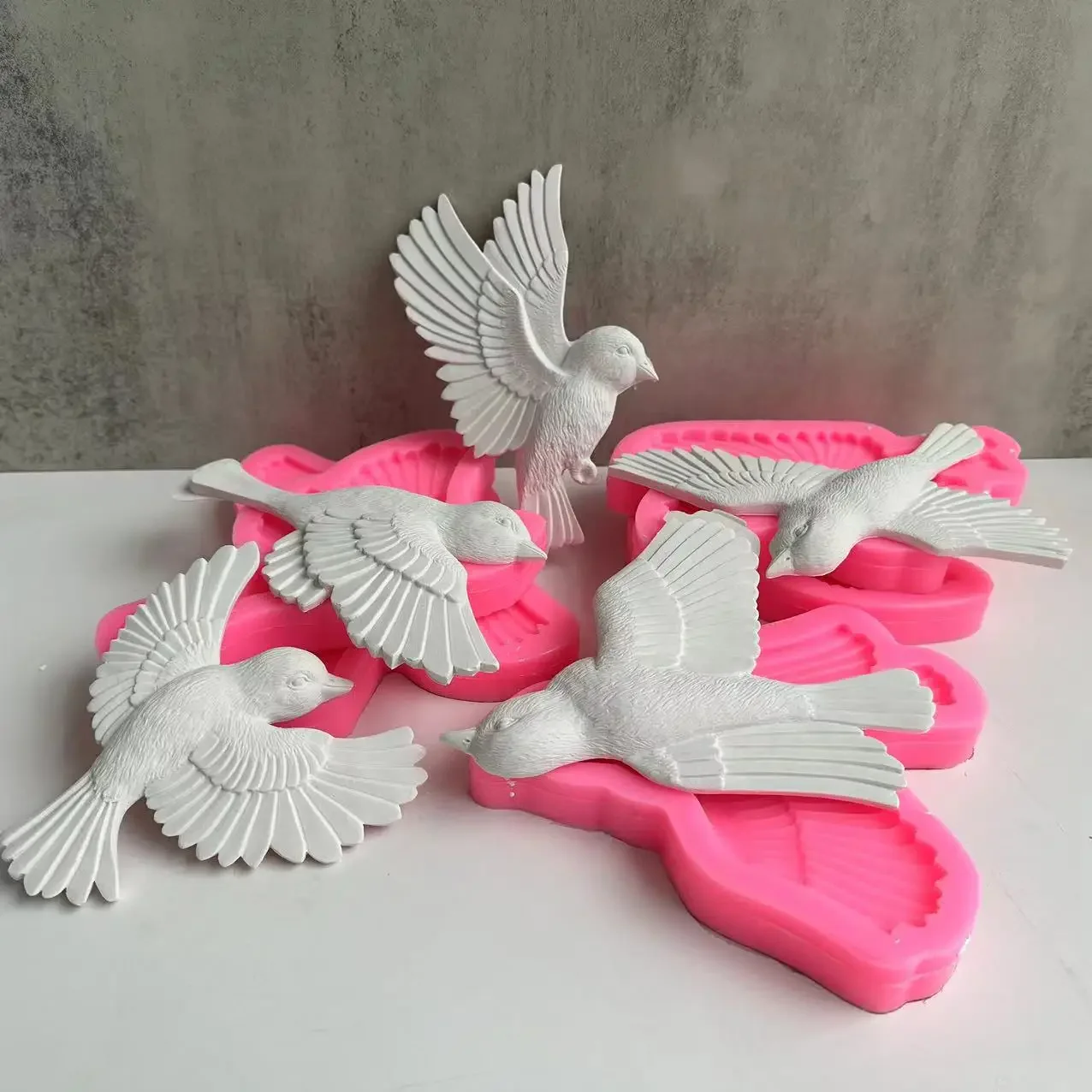 Hummingbird Silicone Mold Swal - مراجعة Home Decor Wall Molding وسعره
