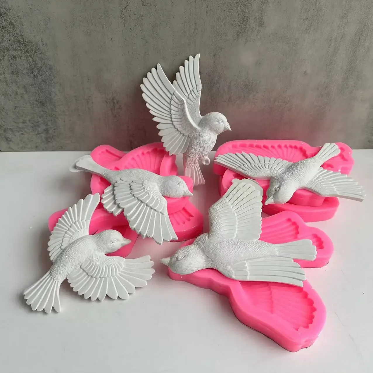 Hummingbird Silicone Mold Swal - مراجعة Home Decor Wall Molding وسعره