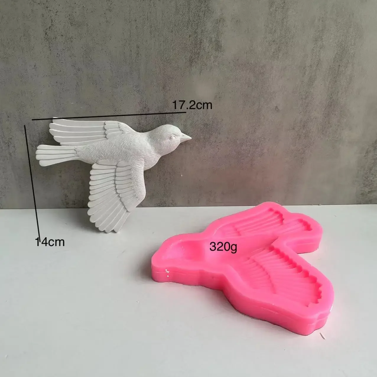 Hummingbird Silicone Mold Swal - مراجعة Home Decor Wall Molding وسعره