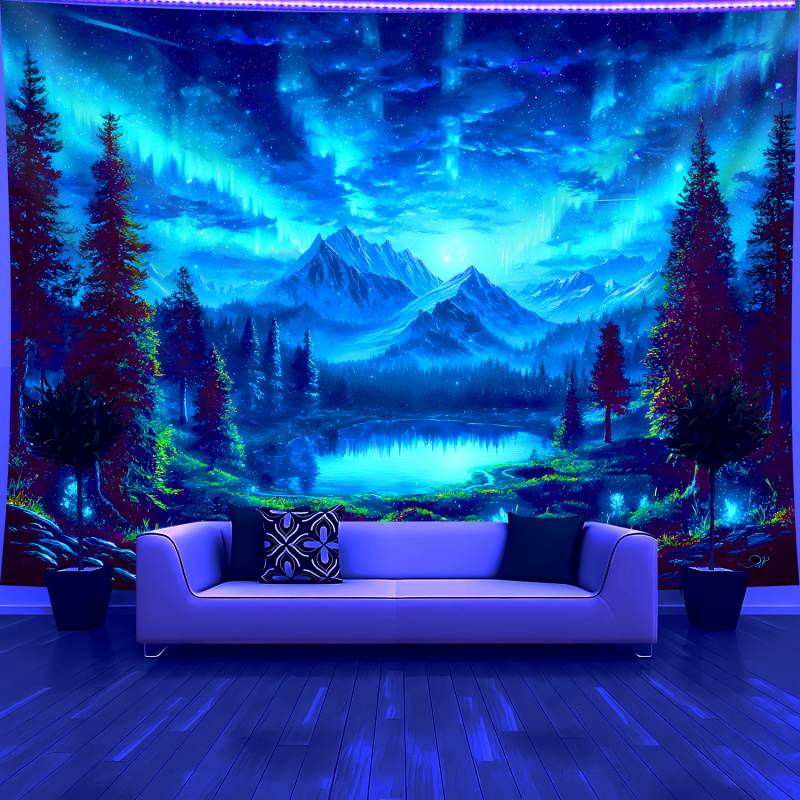 VIKAMA Starry Sky Mountain Ran - مراجعة Home Decor Range وسعره