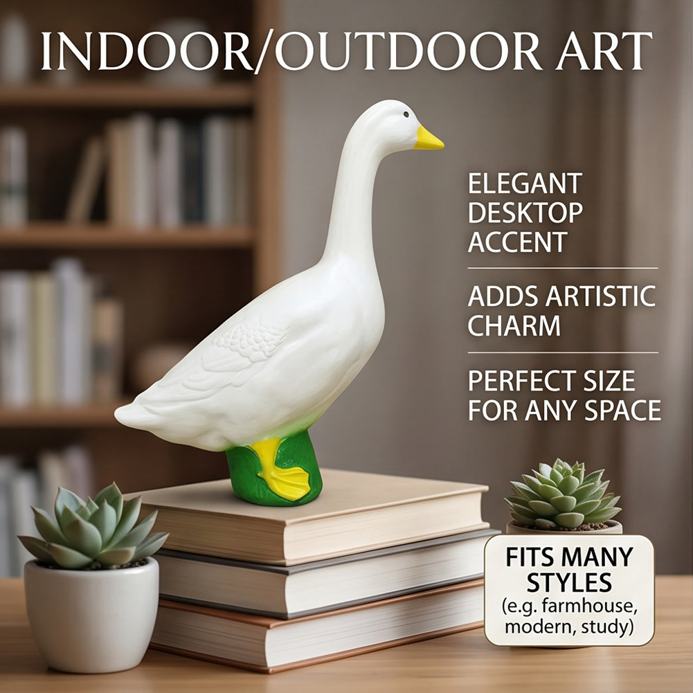 18cm 1/2/3pcs Large White Goos - مراجعة Home Decor Simulator وسعره