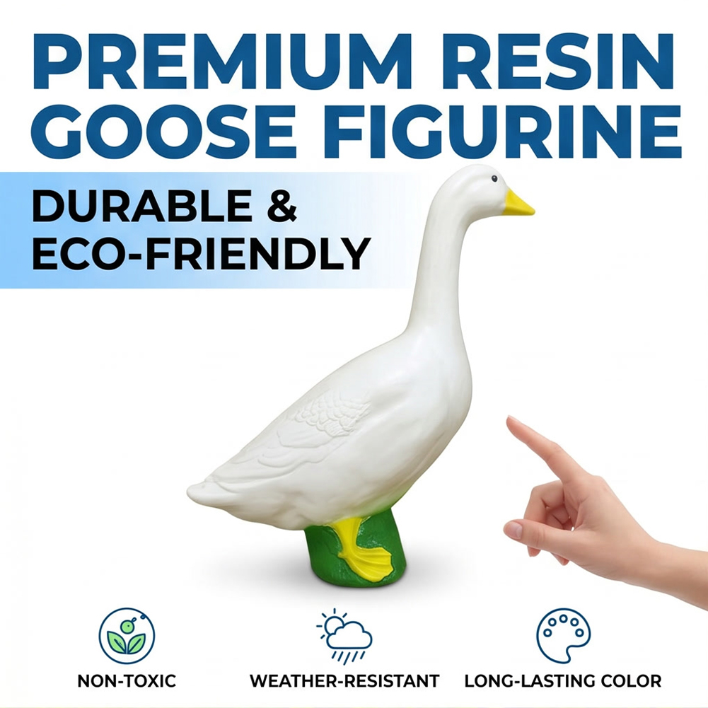 18cm 1/2/3pcs Large White Goos - مراجعة Home Decor Simulator وسعره