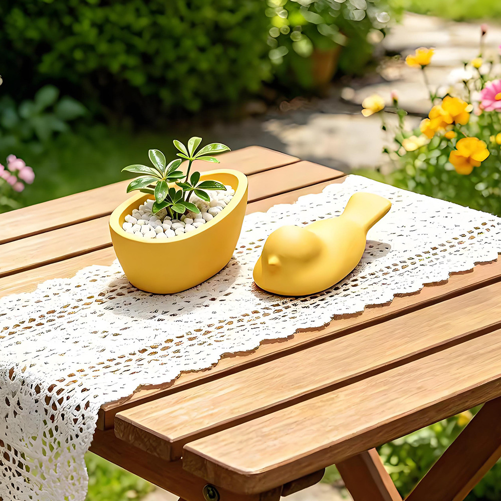 Bird Silicone Mold - DIY Resin - مراجعة Succulent Planter Pot وسعره