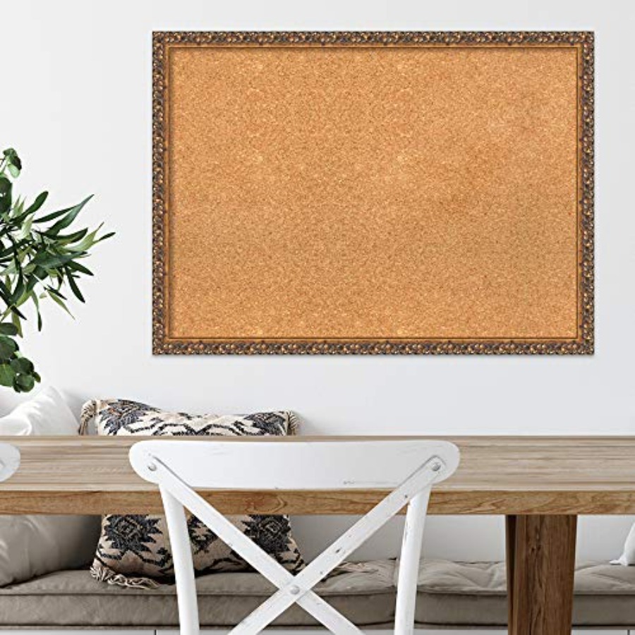 Natural Cork Board for Wall 22 - مراجعة Home Decor Vision Board وسعره