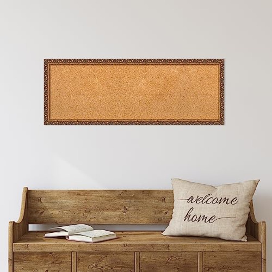 Natural Cork Board for Wall 14 - مراجعة Home Decor Vision Board وسعره