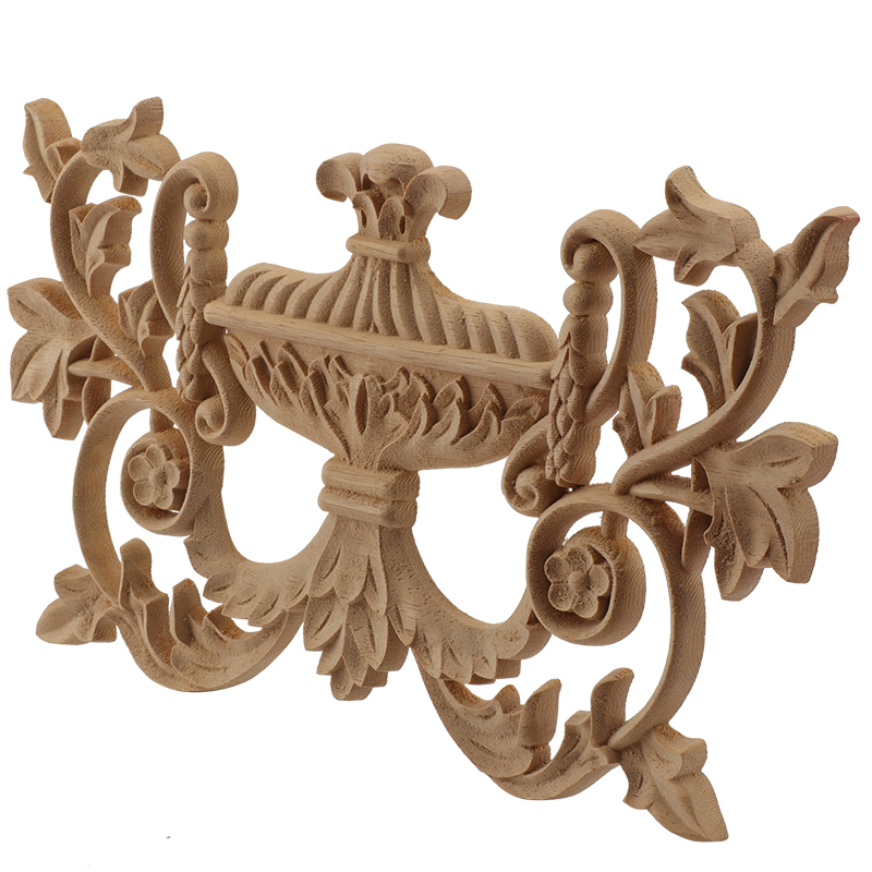 Wall Wood Carved  Applique Woo - مراجعة Home Decor Wall Molding وسعره