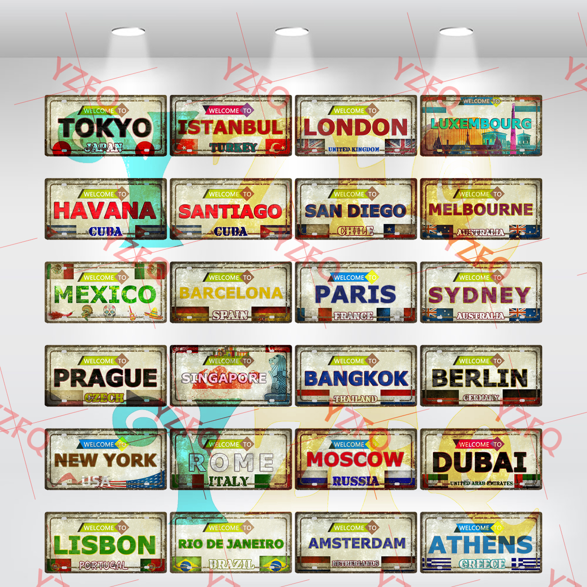 【YZFQ 】Mexico Amsterdam Havana - مراجعة Home Decor Dubai وسعره