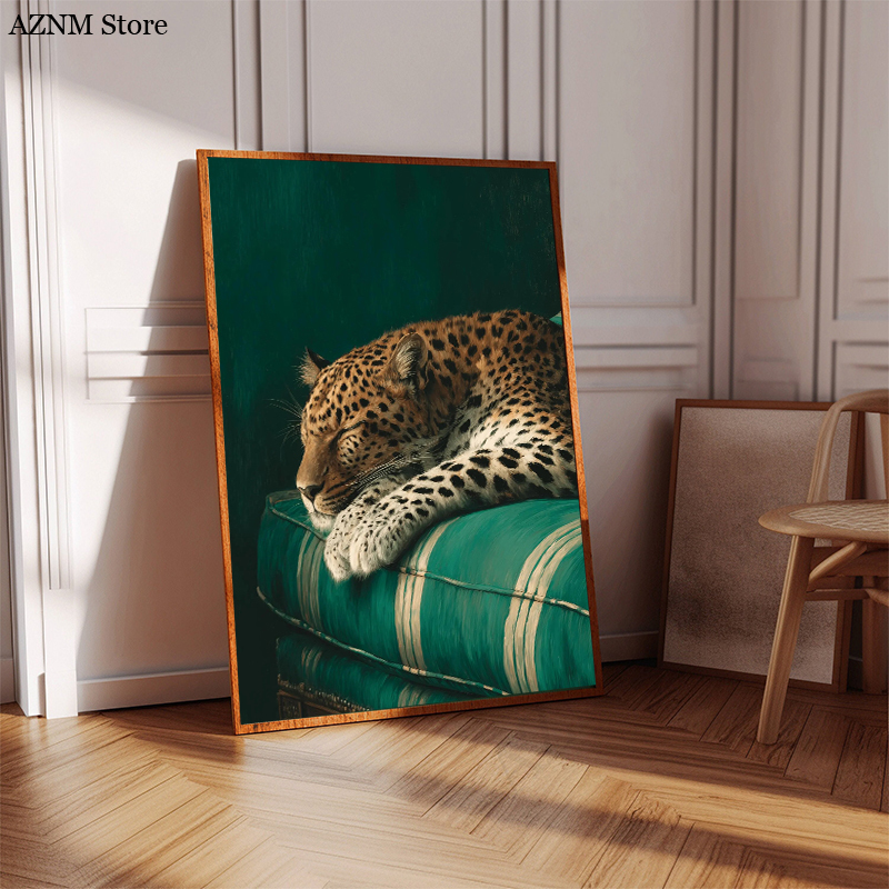 Trendy Cheetah Art Print Poste - مراجعة Watercolor Poster Print وسعره
