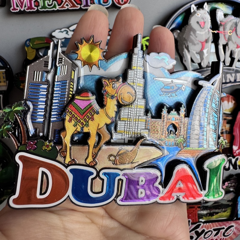 Dubai Tourist Souvenirs Fridge - مراجعة Home Decor Dubai وسعره