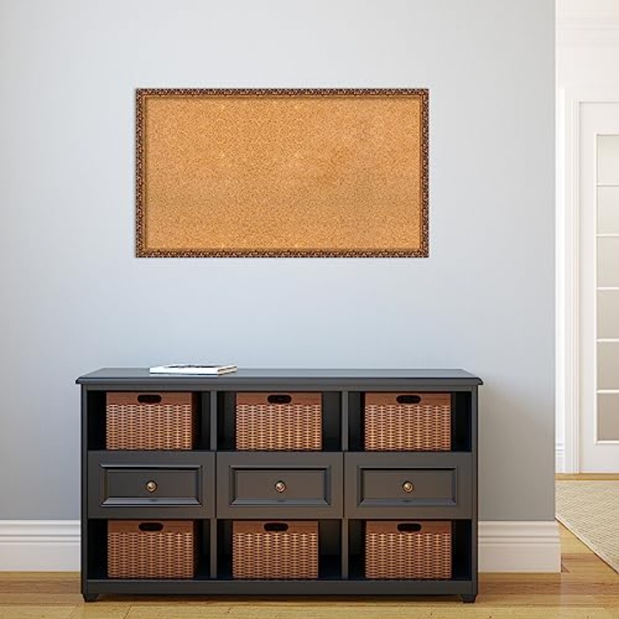 Natural Cork Board for Wall 22 - مراجعة Home Decor Vision Board وسعره
