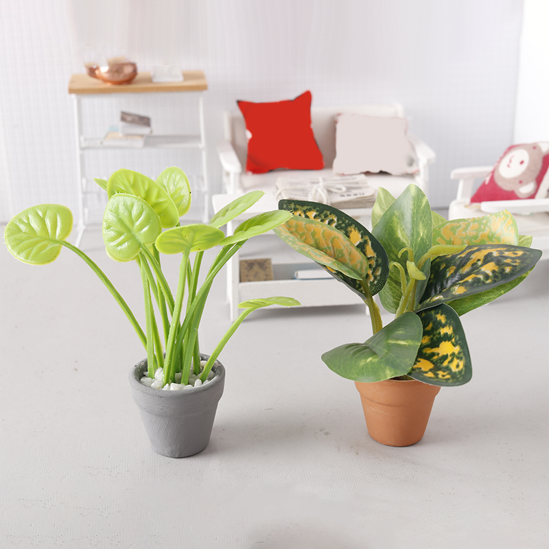 1/12 Dollhouse Miniature Plant - مراجعة Home Decor Simulator وسعره