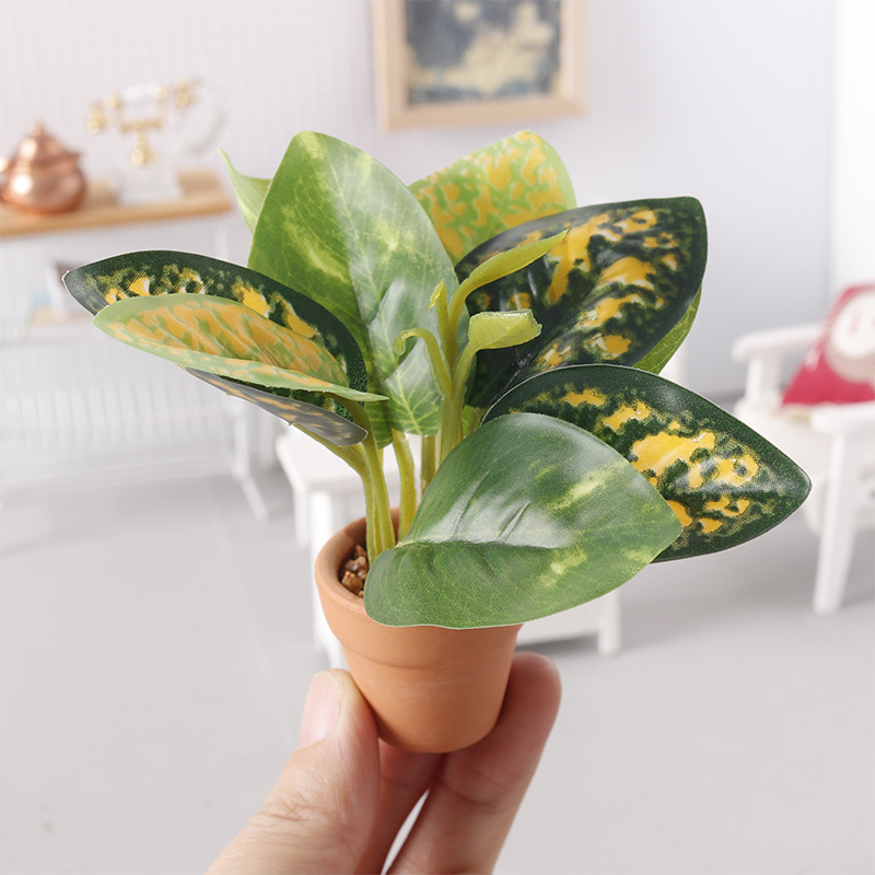 1/12 Dollhouse Miniature Plant - مراجعة Home Decor Simulator وسعره
