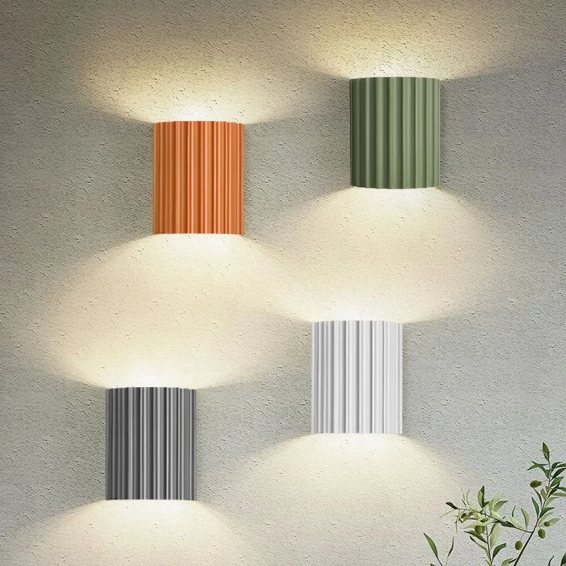 Modern Wall Lamp LED Macaron R - مراجعة Home Decor Wall Molding وسعره