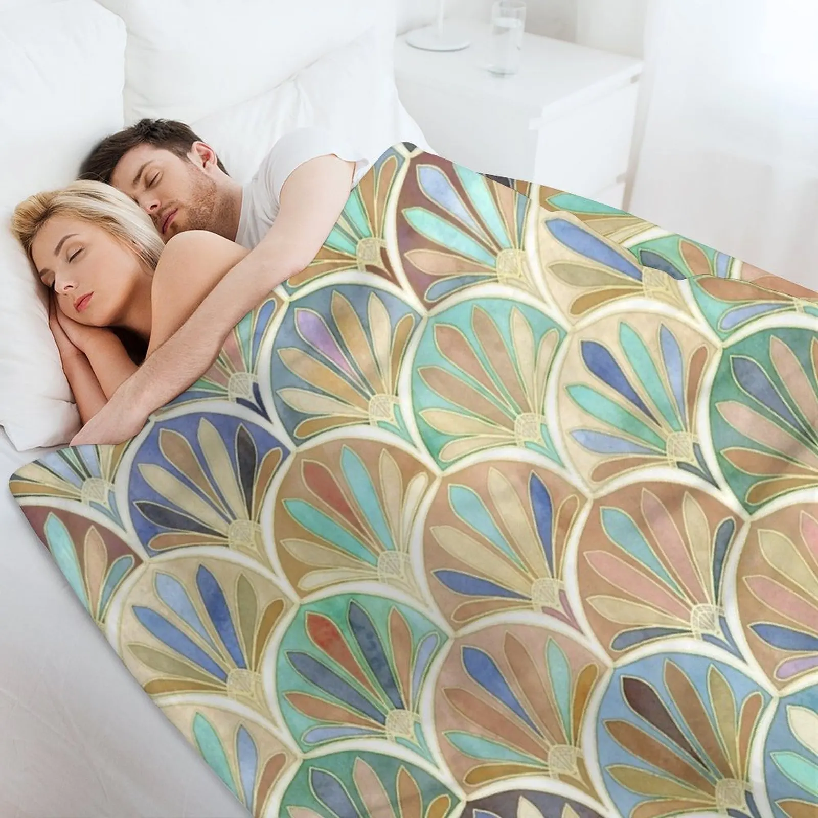 Autumn Neutrals Vintage Twenti - مراجعة Neutral Throw Blanket وسعره