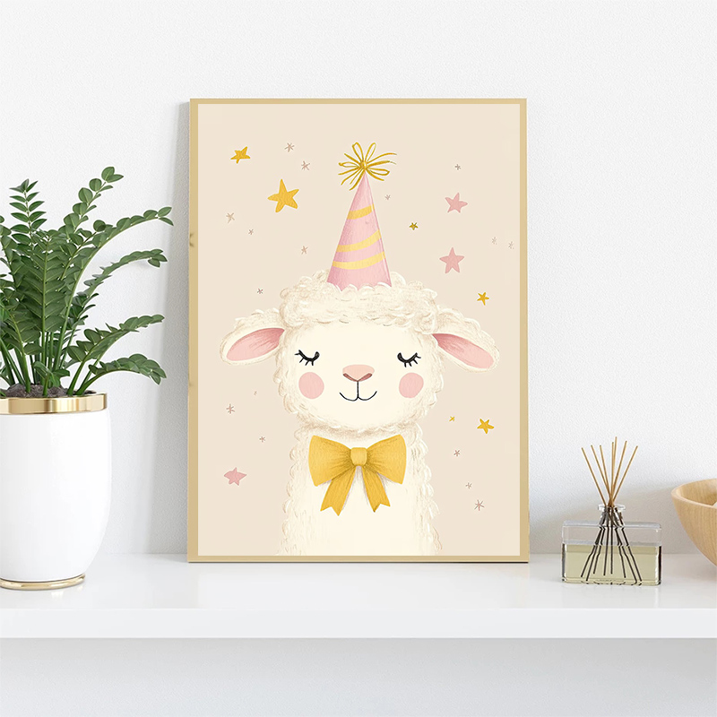Cute Watercolor Unicorn Mermai - مراجعة Watercolor Poster Print وسعره