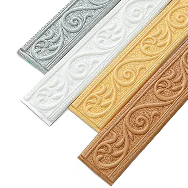 1Pc 230x6cm Fashion Self Adhes - مراجعة Home Decor Wall Molding وسعره