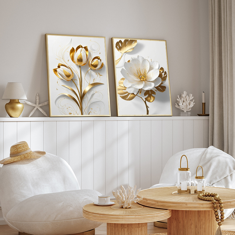 Sunflower Canvas Painting Flor - مراجعة Home Decor Deals وسعره