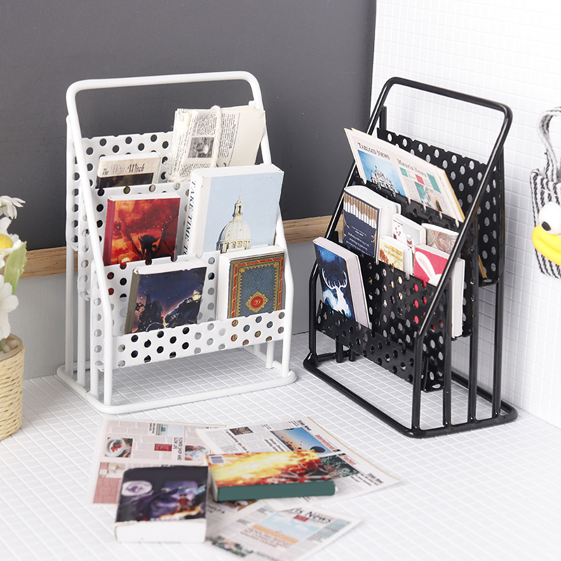 1:12 Dollhouse Iron Storage Ra - مراجعة Home Decor Organizer وسعره