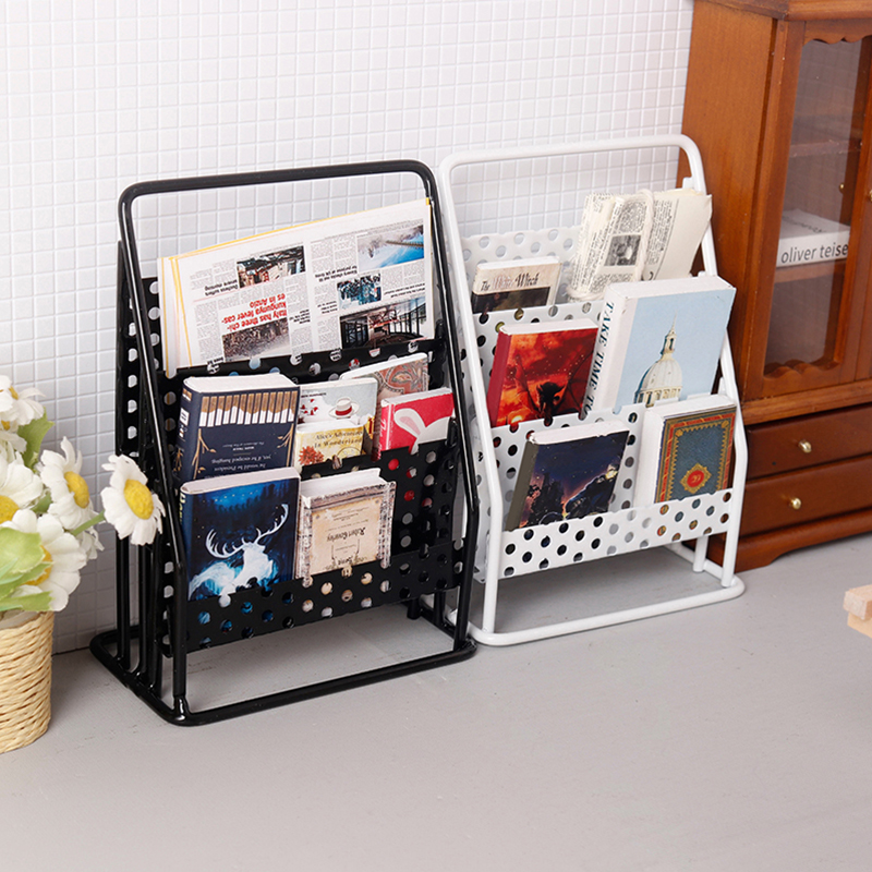 1:12 Dollhouse Iron Storage Ra - مراجعة Home Decor Organizer وسعره