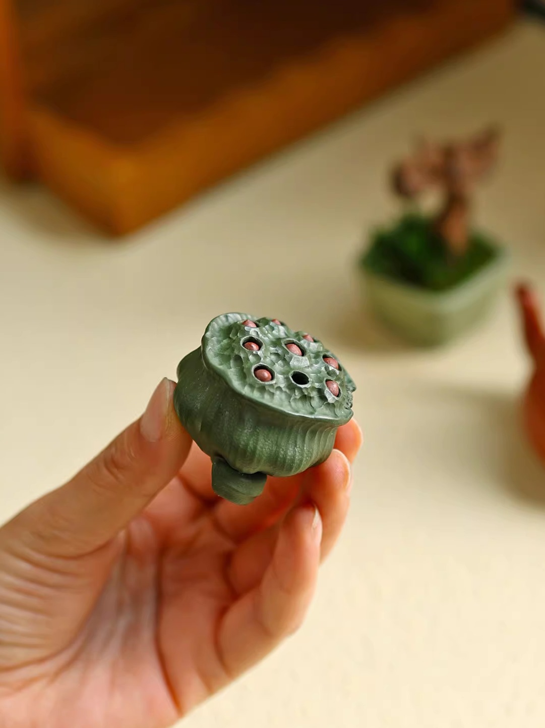 Premium Purple Clay Tea Pet Lo - مراجعة Home Decor From Clay وسعره