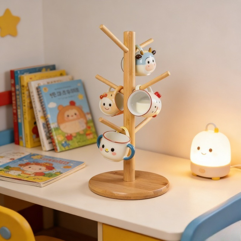 6-Hook Coffee Mug Tree Holder  - مراجعة Home Decor Organizer وسعره