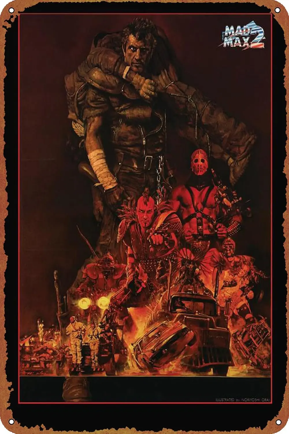 Mad Max 2 Metal aluminum poste - مراجعة Home Decor Shop وسعره