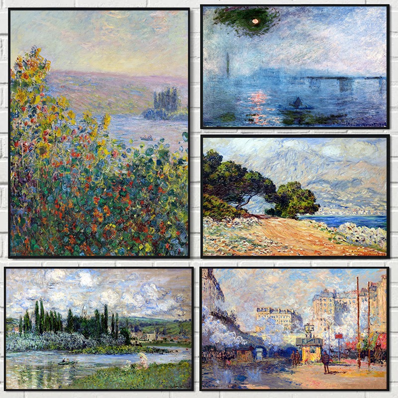 Art Canvas Paintings Famous Im - مراجعة Watercolor Poster Print وسعره