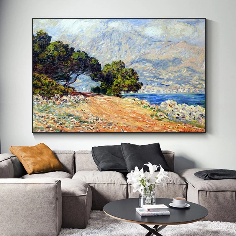 Art Canvas Paintings Famous Im - مراجعة Watercolor Poster Print وسعره