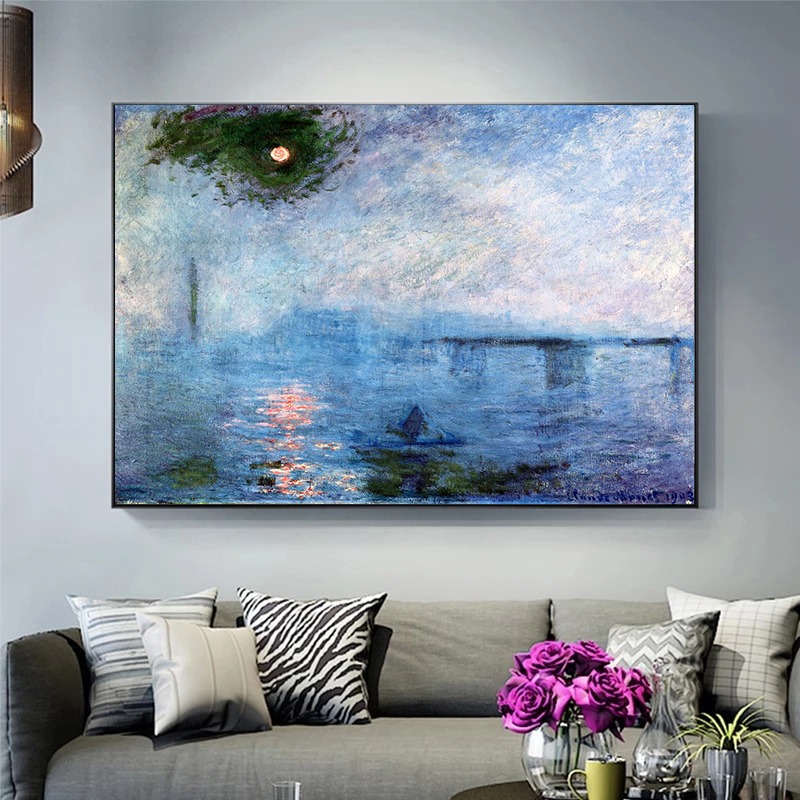 Art Canvas Paintings Famous Im - مراجعة Watercolor Poster Print وسعره