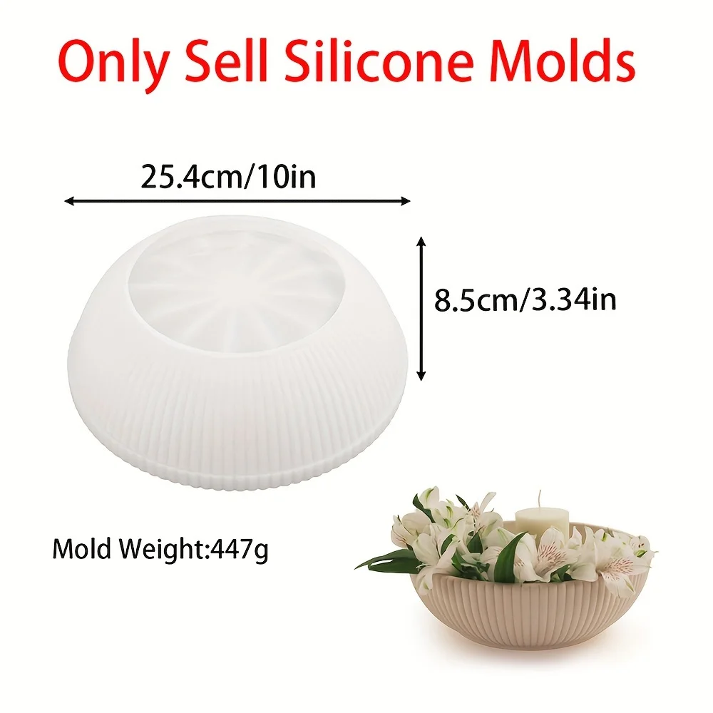 1 Ring Silicone Mould for Epox - مراجعة Succulent Planter Pot وسعره