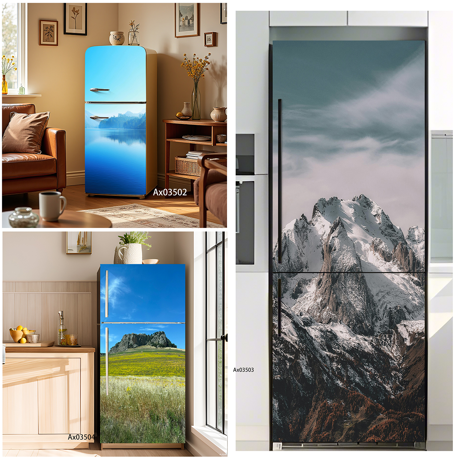 Majestic Snow-capped Alpine Mo - مراجعة Home Decor Range وسعره