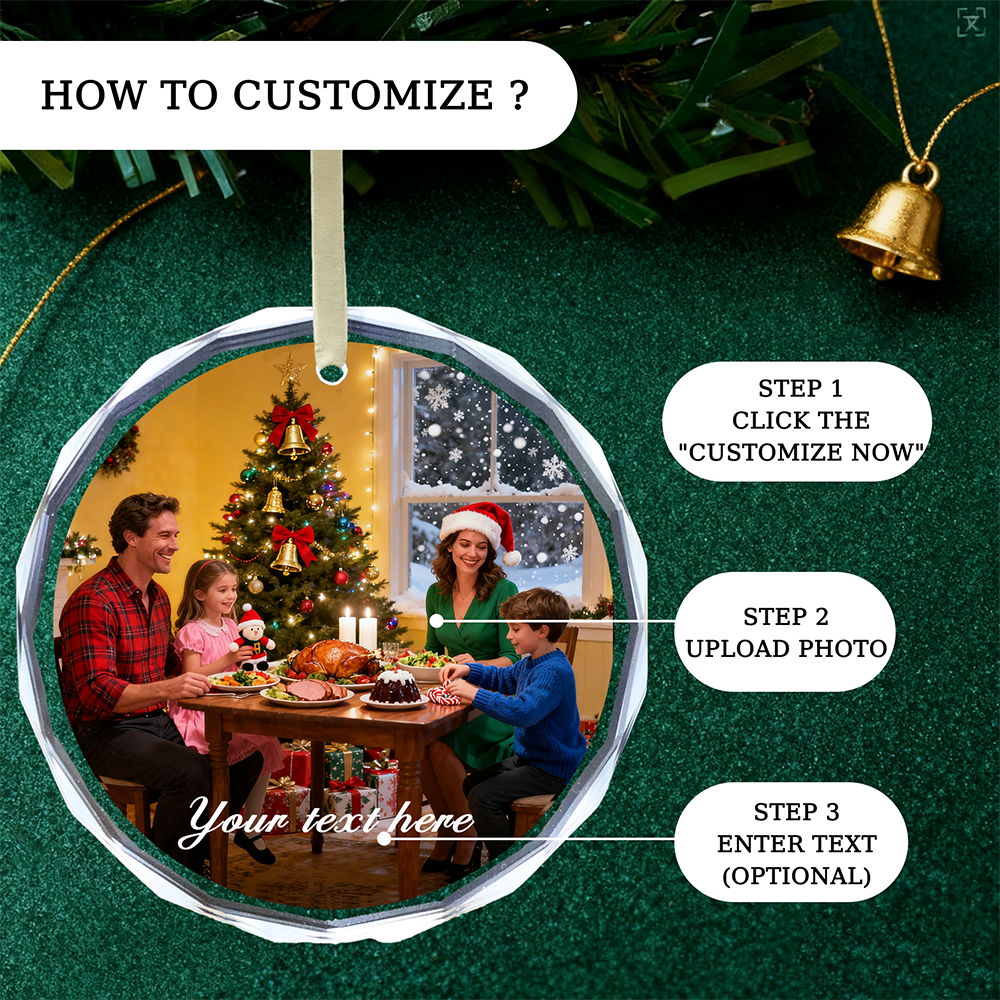 Personalized Christmas Ornamen - مراجعة Home Decor Xmas Tree وسعره