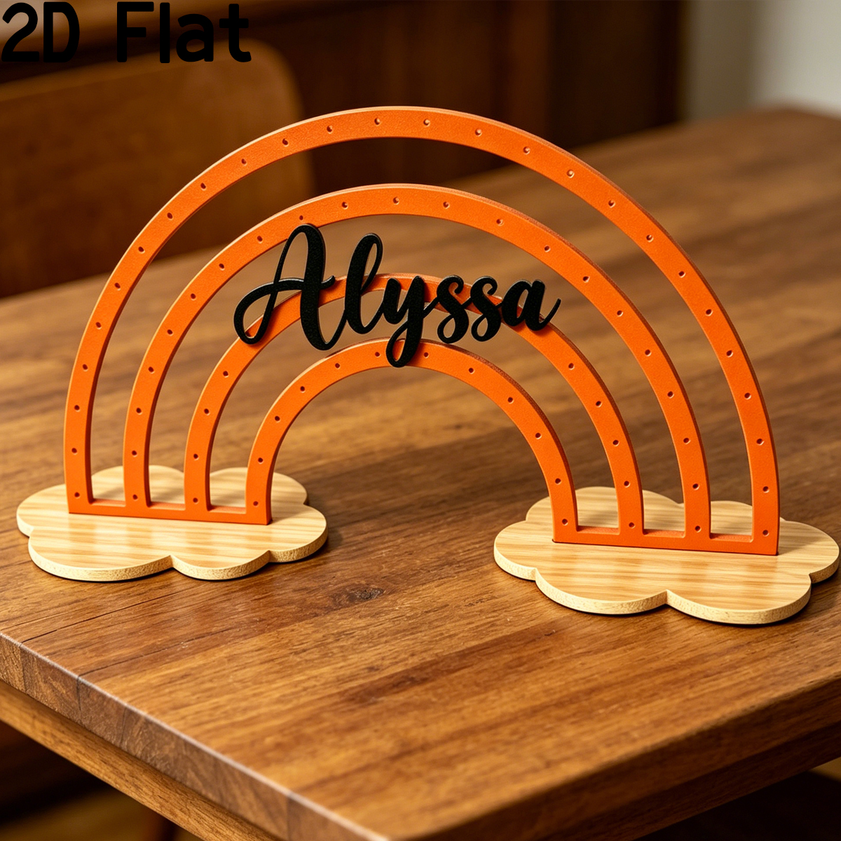 1pc Custom Nordic style Wood A - مراجعة Home Decor Organizer وسعره