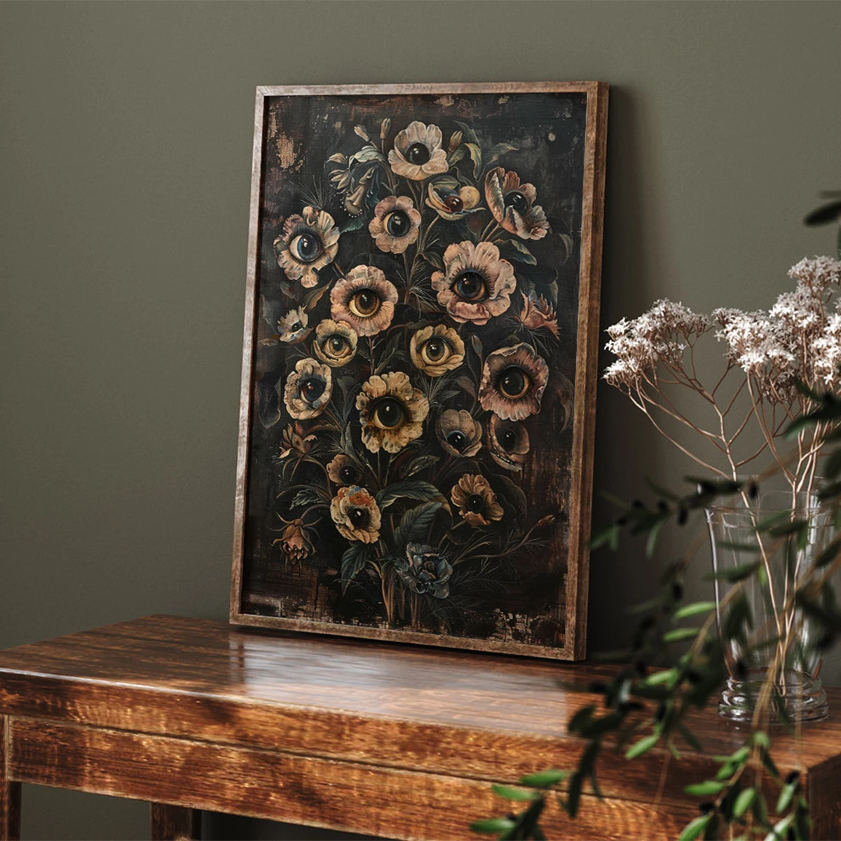 Victorian Gothic Floral Evil E - مراجعة Victory Home Decor وسعره