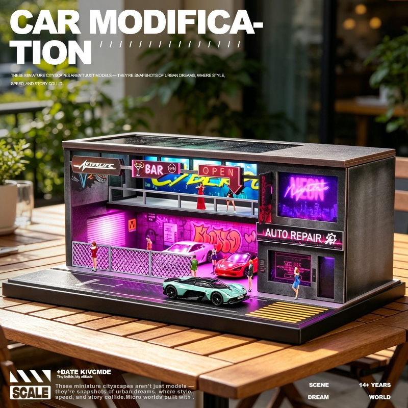 Simulation 1:64 PUNK Parking L - مراجعة Home Decor Simulator وسعره