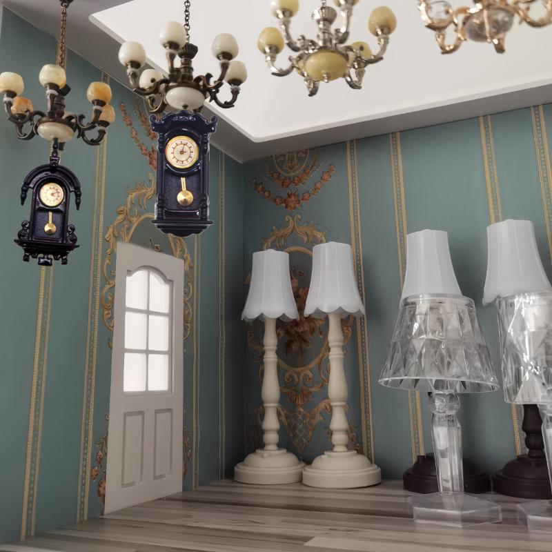 1/12 Dollhouse Vintage Simulat - مراجعة Home Decor Simulator وسعره