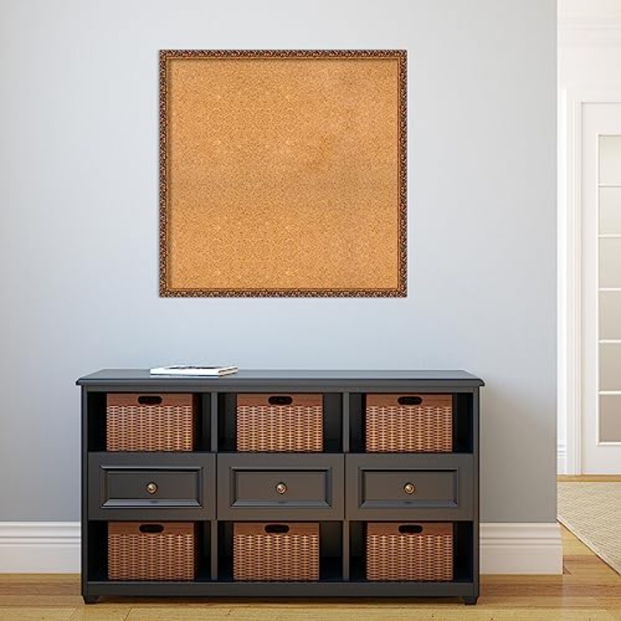 Natural Cork Board for Wall 32 - مراجعة Home Decor Vision Board وسعره