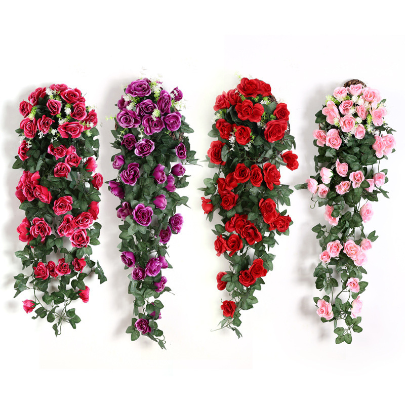 Artificial Hanging Flowers Fak - مراجعة Victory Home Decor وسعره