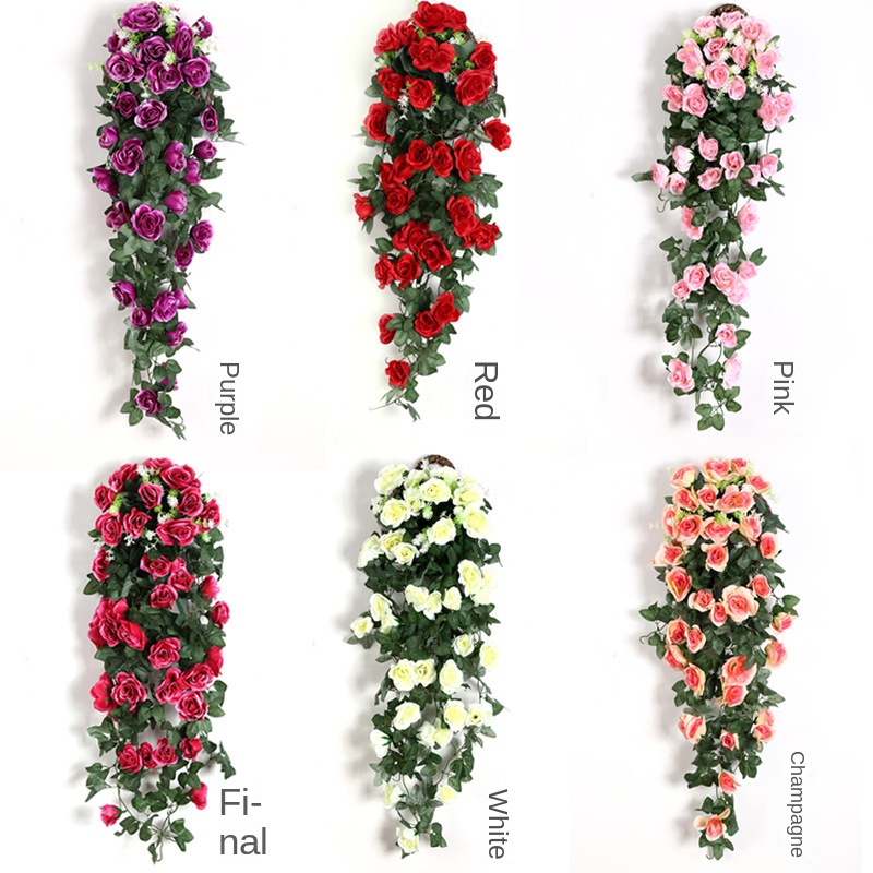 Artificial Hanging Flowers Fak - مراجعة Victory Home Decor وسعره