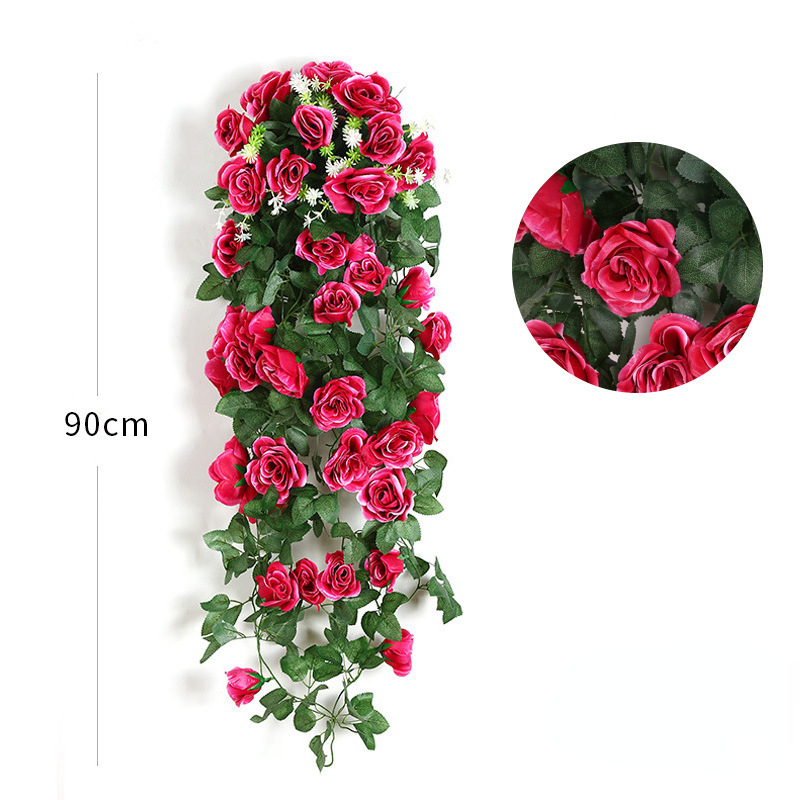 Artificial Hanging Flowers Fak - مراجعة Victory Home Decor وسعره