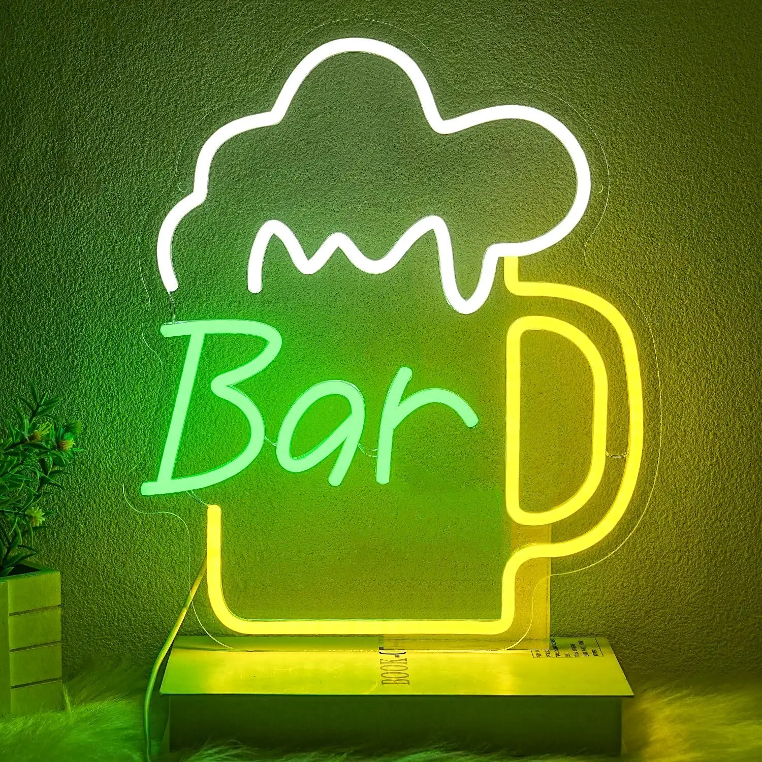 Beer Bar Neon Sign USB Dimmabl - مراجعة Home Decor Shop وسعره