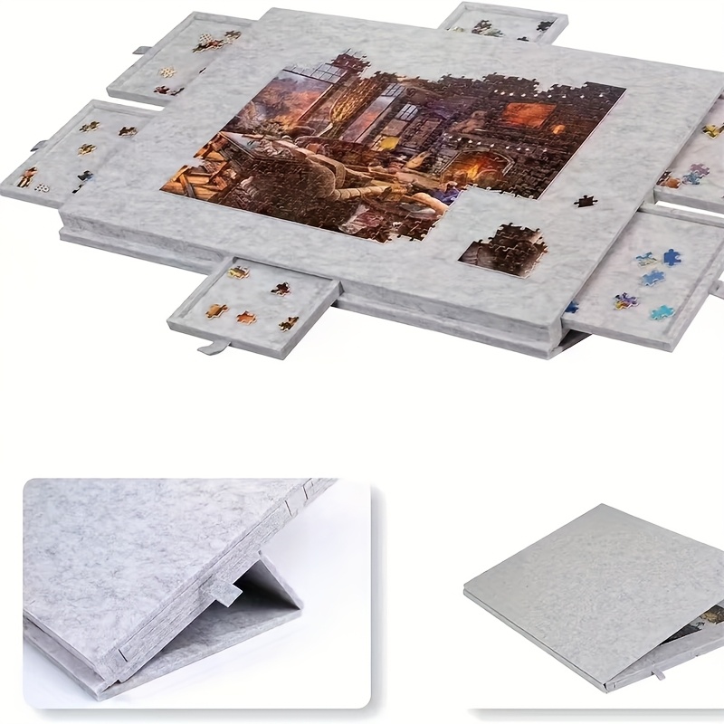7pcs 6-Drawer Portable Puzzle  - مراجعة Home Decor Organizer وسعره