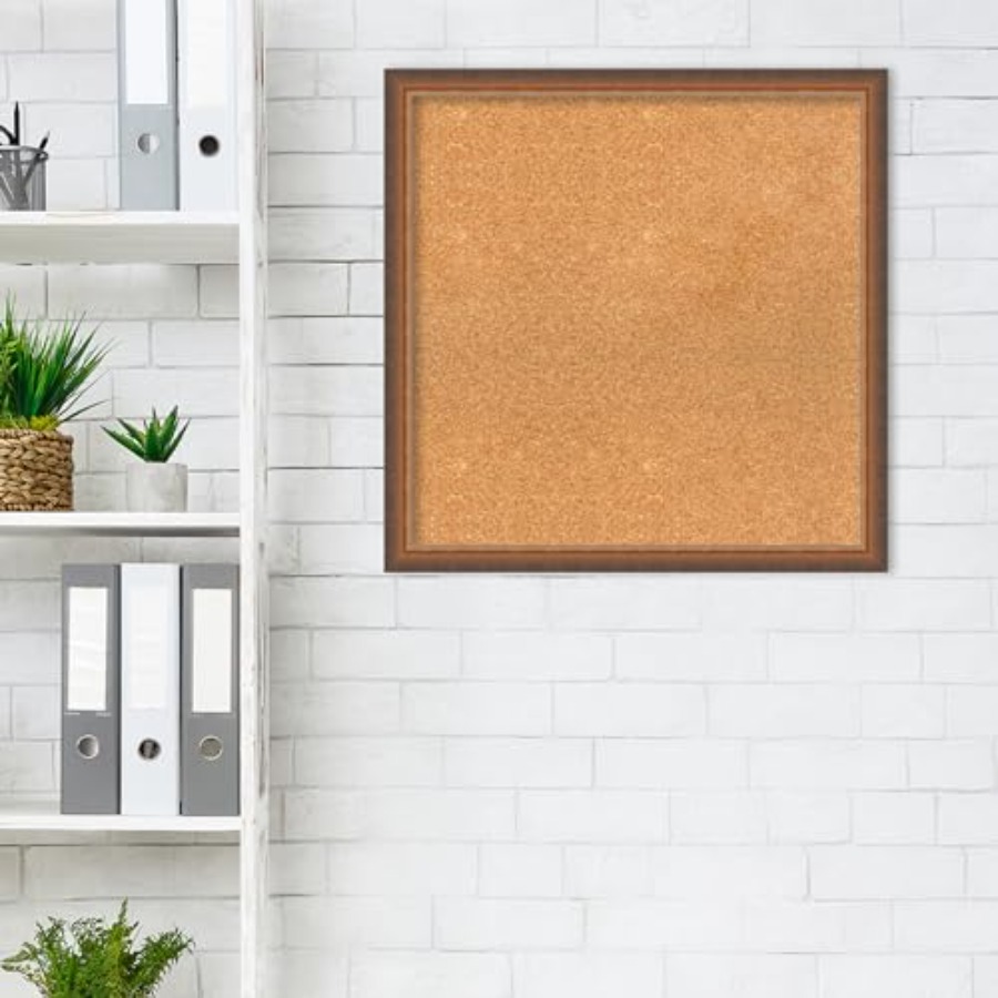 Natural Cork Board for Wall 24 - مراجعة Home Decor Vision Board وسعره