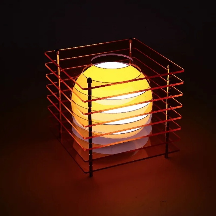 DIY Moon Lamp Acrylic Thousand - مراجعة Home Decor Inspo وسعره