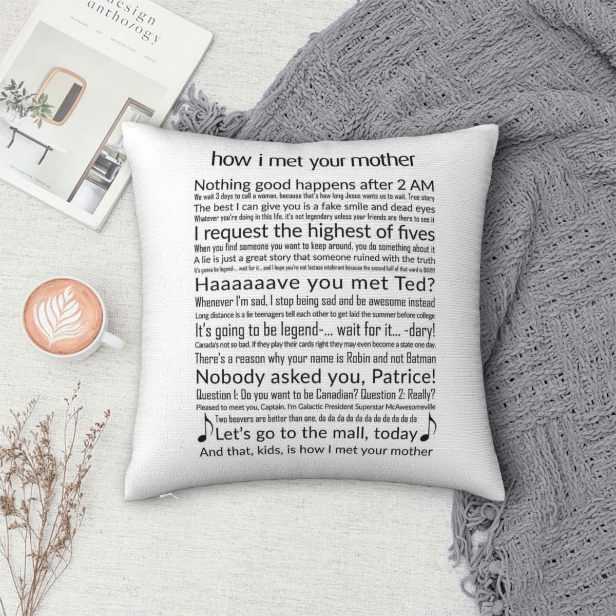 How I Met Your Mother Best Quo - مراجعة Home Decor How To وسعره