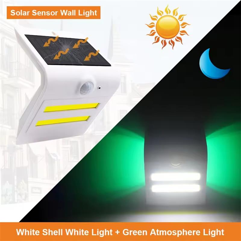 COB LED Solar Wall Lights Smal - مراجعة Home Decor Wall Molding وسعره