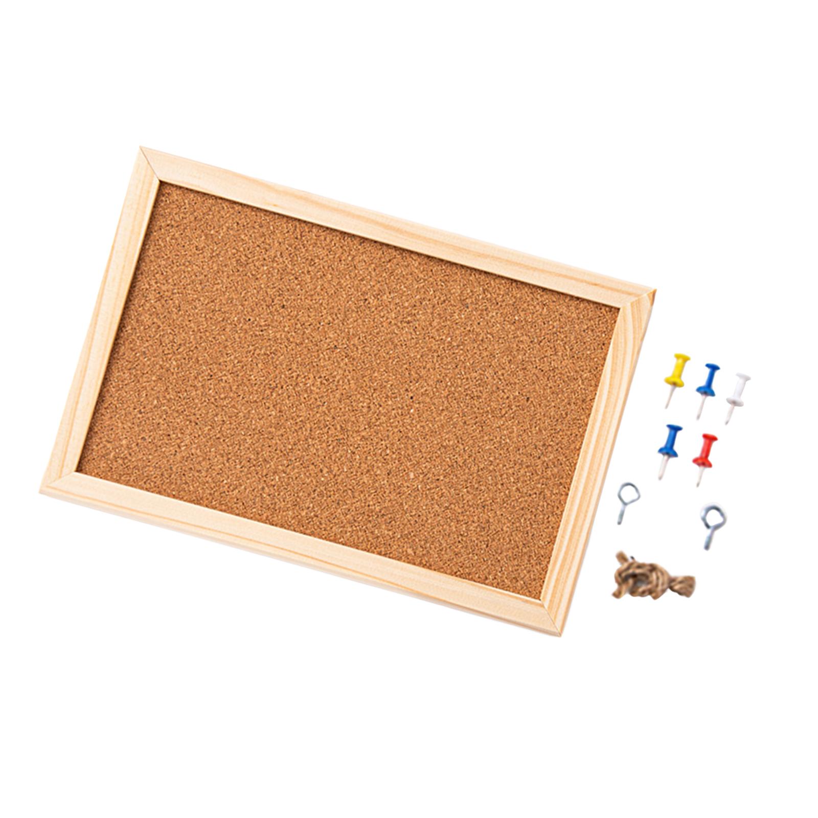 Cork Bulletin Board Bulletin B - مراجعة Home Decor Vision Board وسعره